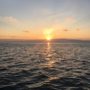 Закат на морской прогулке в Анапе